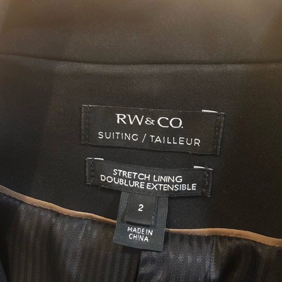 RW&CO Black Blazer - Picture 4 of 15
